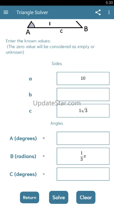 The Triangle Solver 1.1