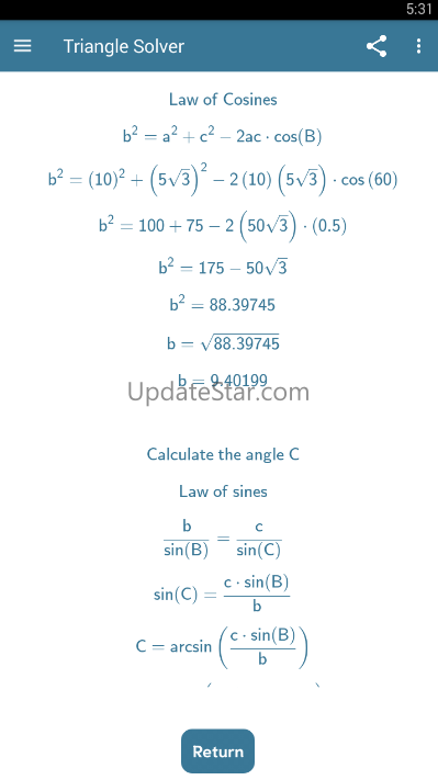 The Triangle Solver 1.1