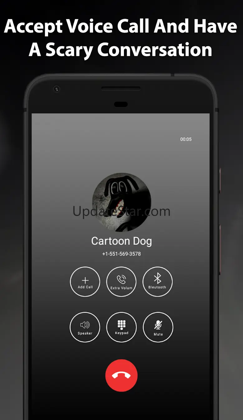 Scary Cartoon Dog Fake Chat An CD_OX1