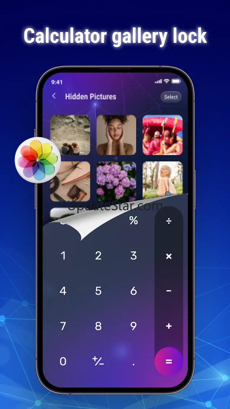 Photo vault & Calculator Lock