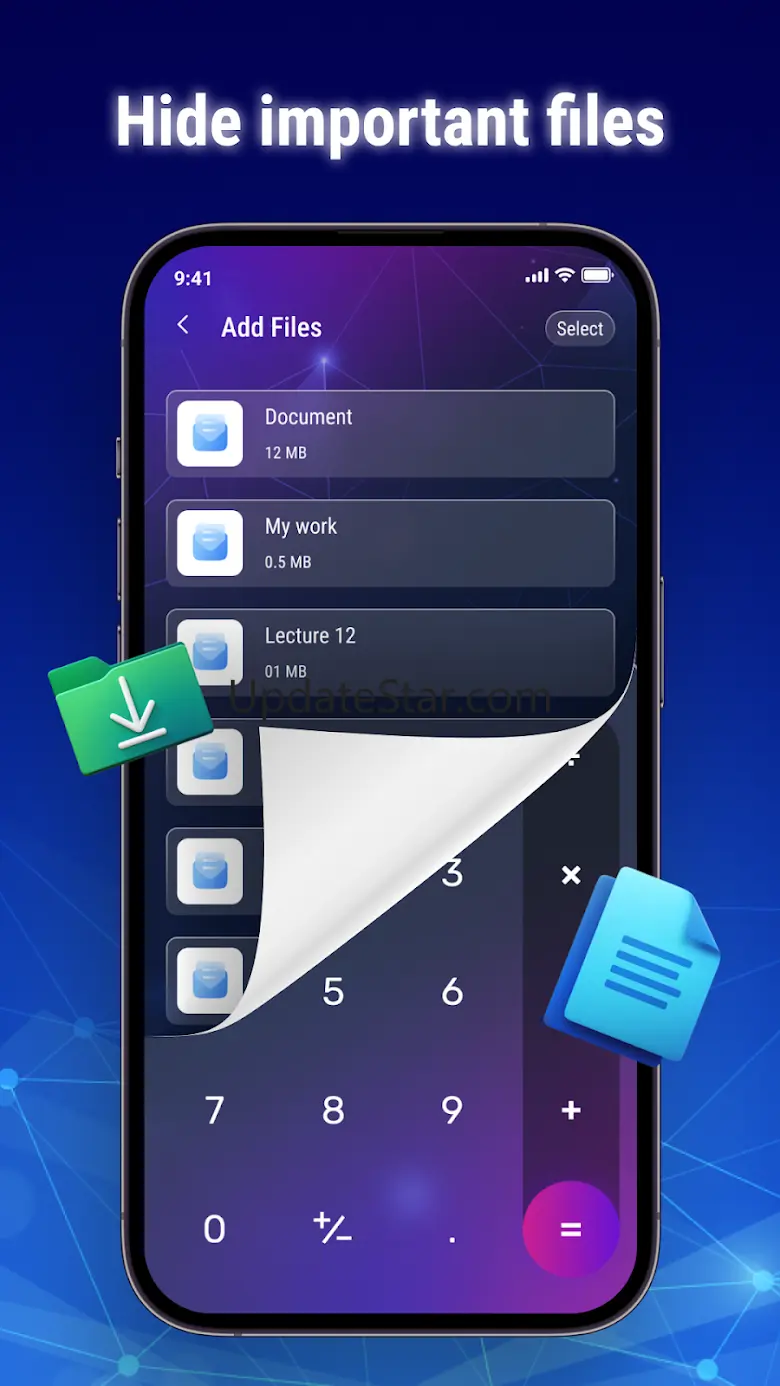 Photo vault & Calculator Lock