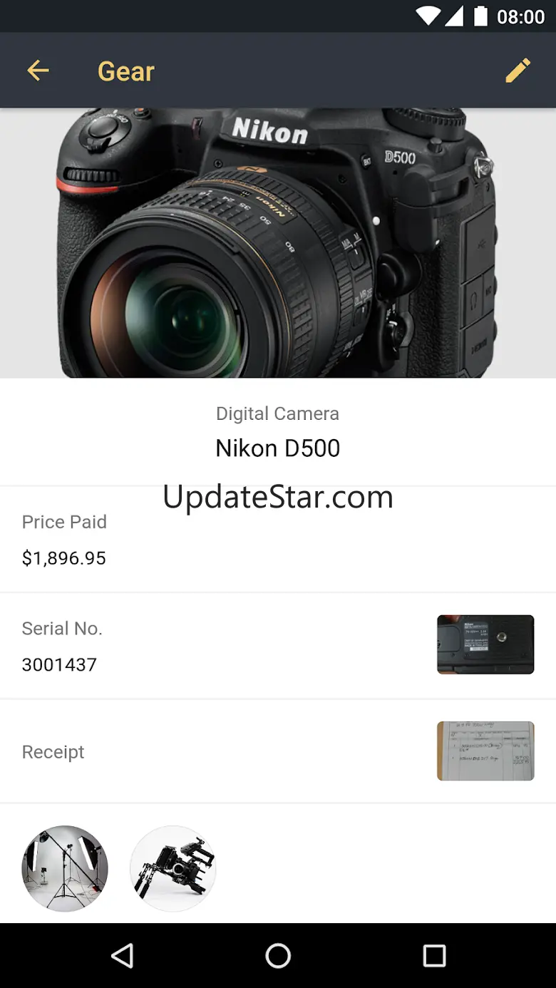 MyGearVault 1.6.1