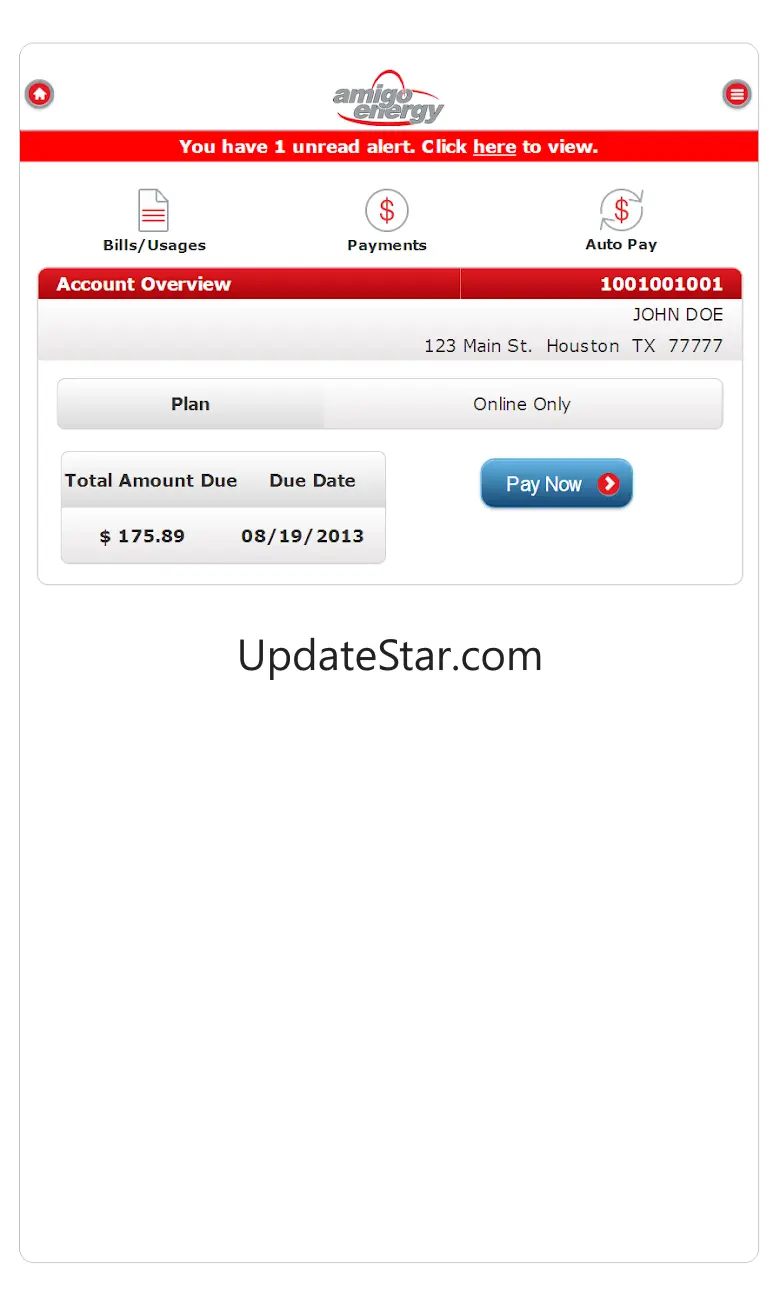 My Amigo Energy 1.9.0
