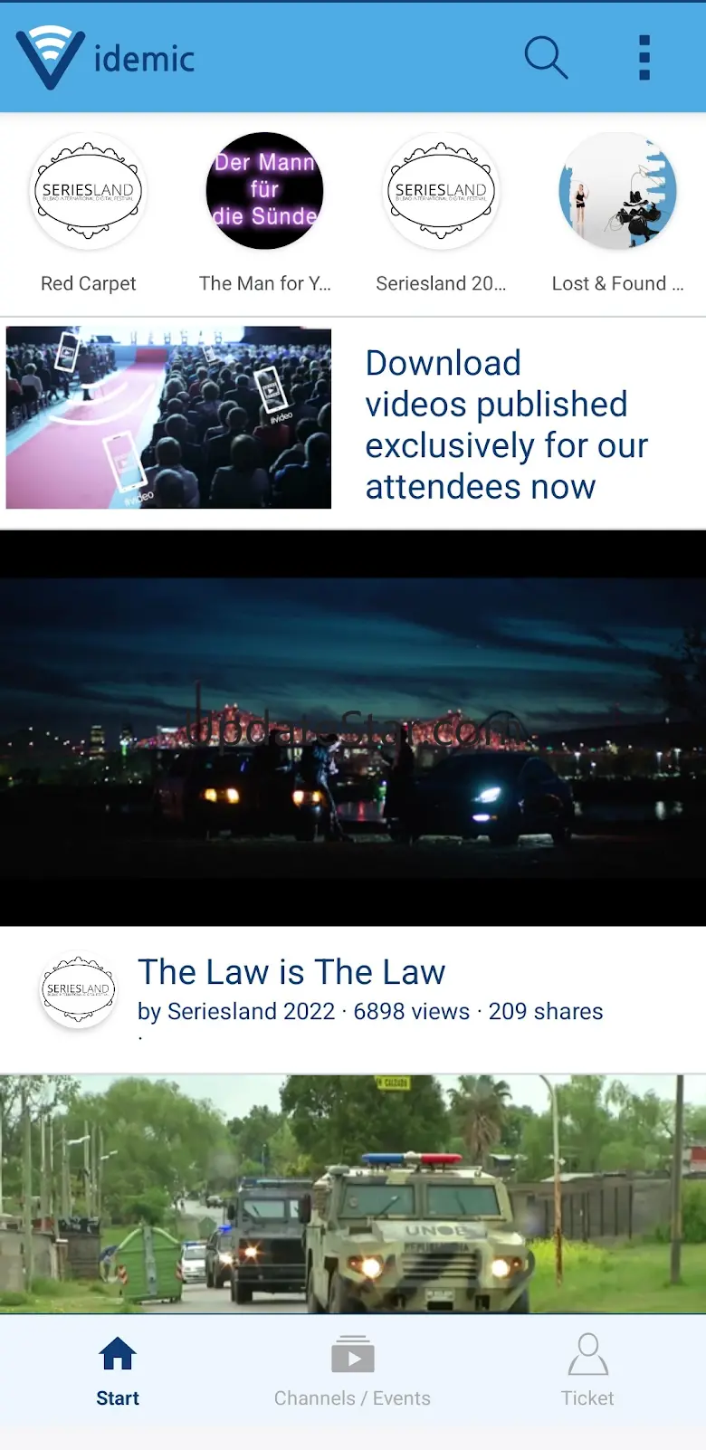 videmic - event app 2.6.9