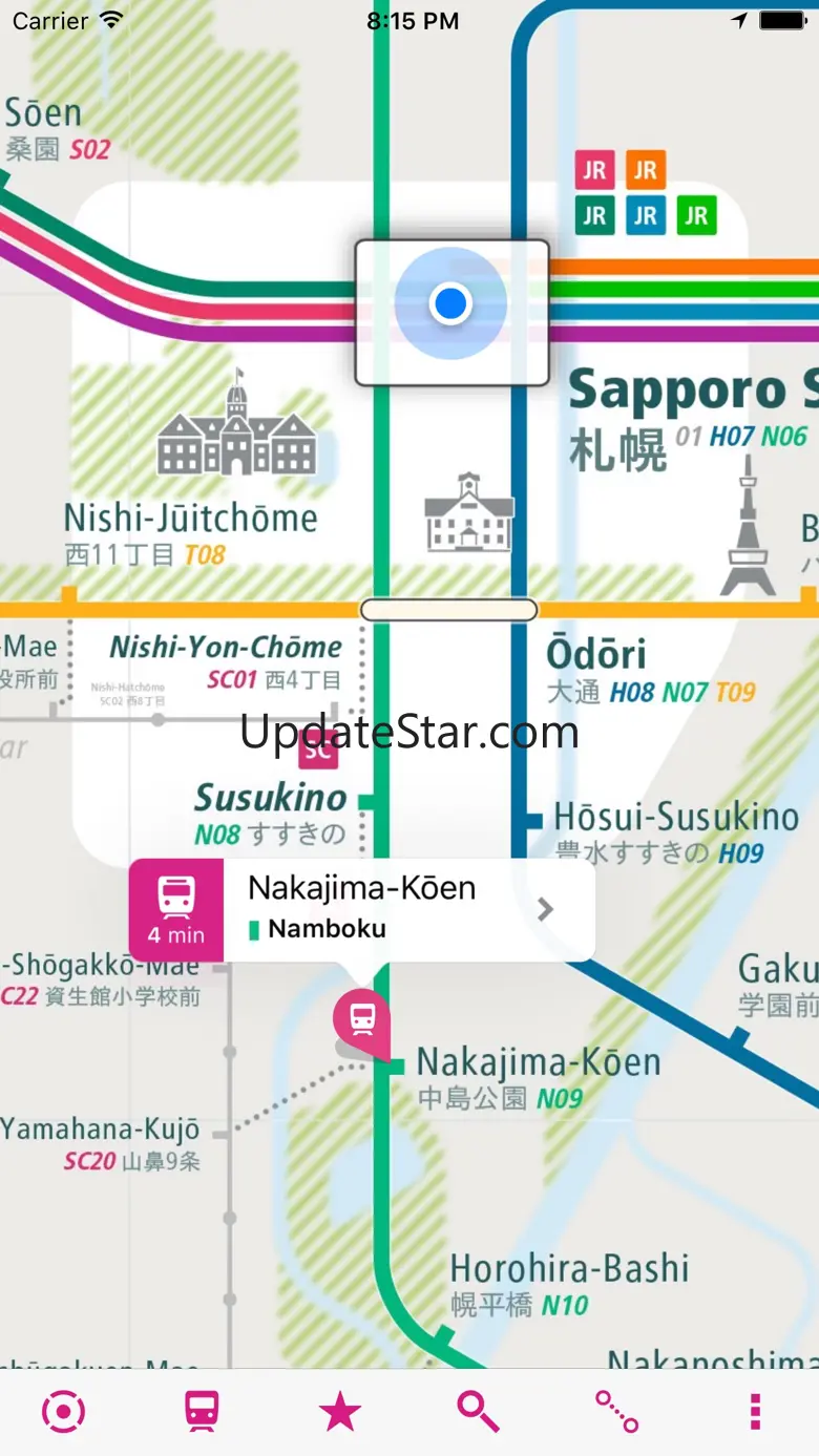 Sapporo Rail Map Lite 5.5