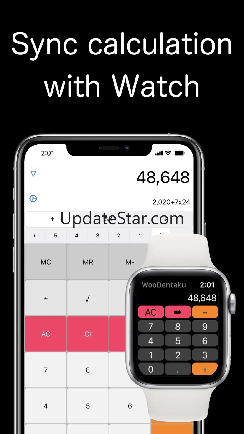 Pocket Calculator Woo-Dentaku 2.2.2