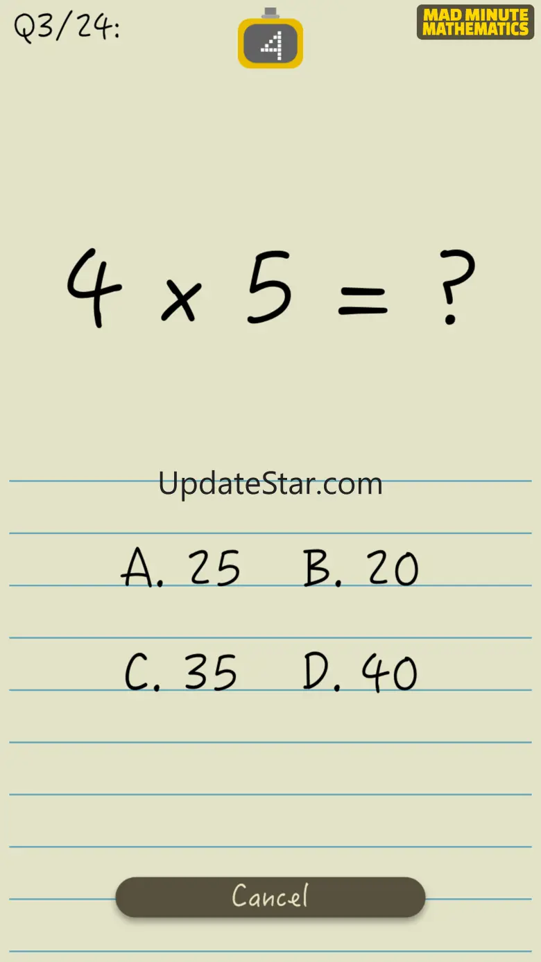 Mad Minutes Mathematics 1.2