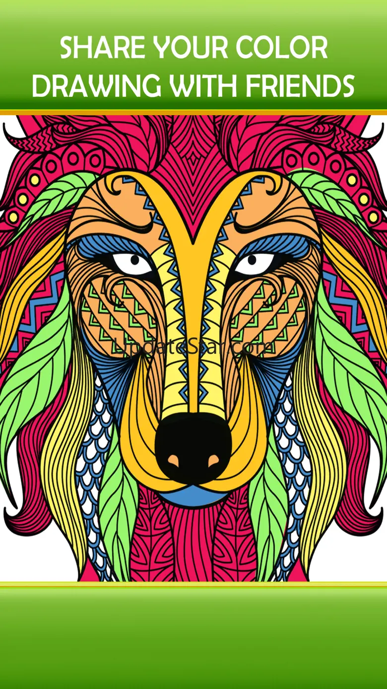Animal Art Zen Designs - Relaxing Coloring Book for Adults 1.0