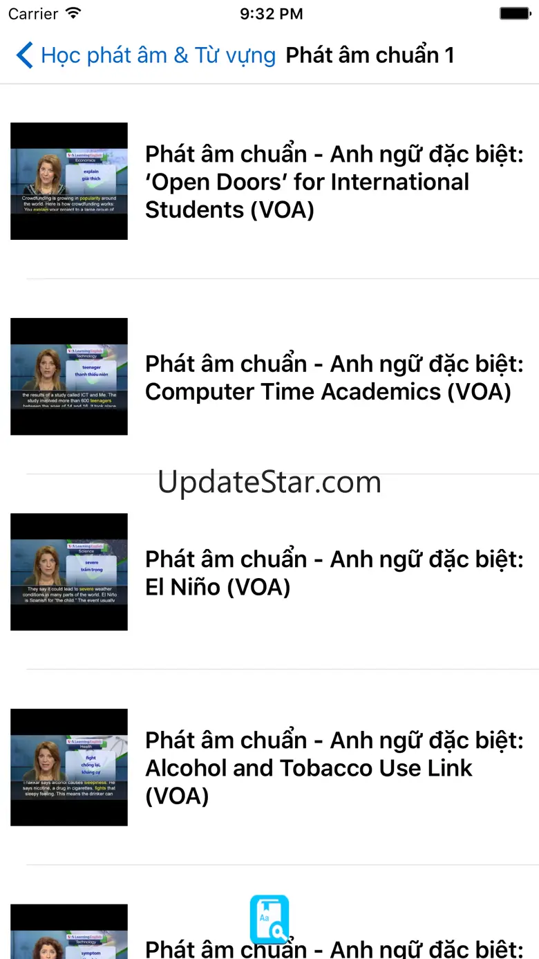 Hoc Tieng Anh Cung VOA 8.8.1