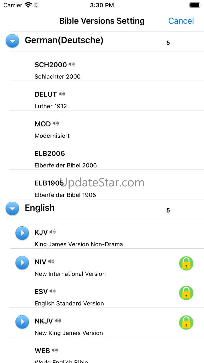 Schlachter English Audio bible 1.5