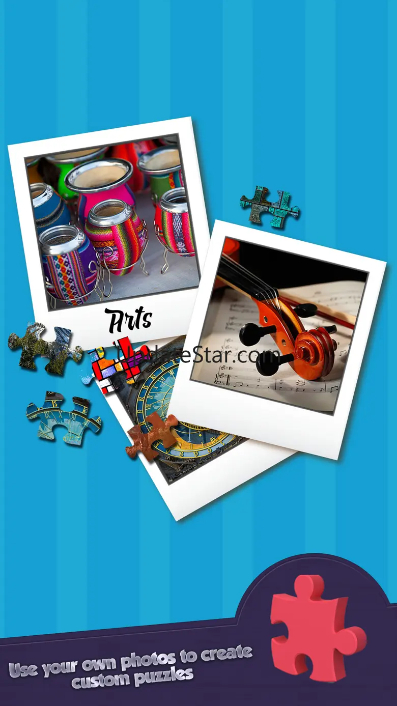 Jigsaw For The Love of Arts - Puzzles Match Pieces 1.0
