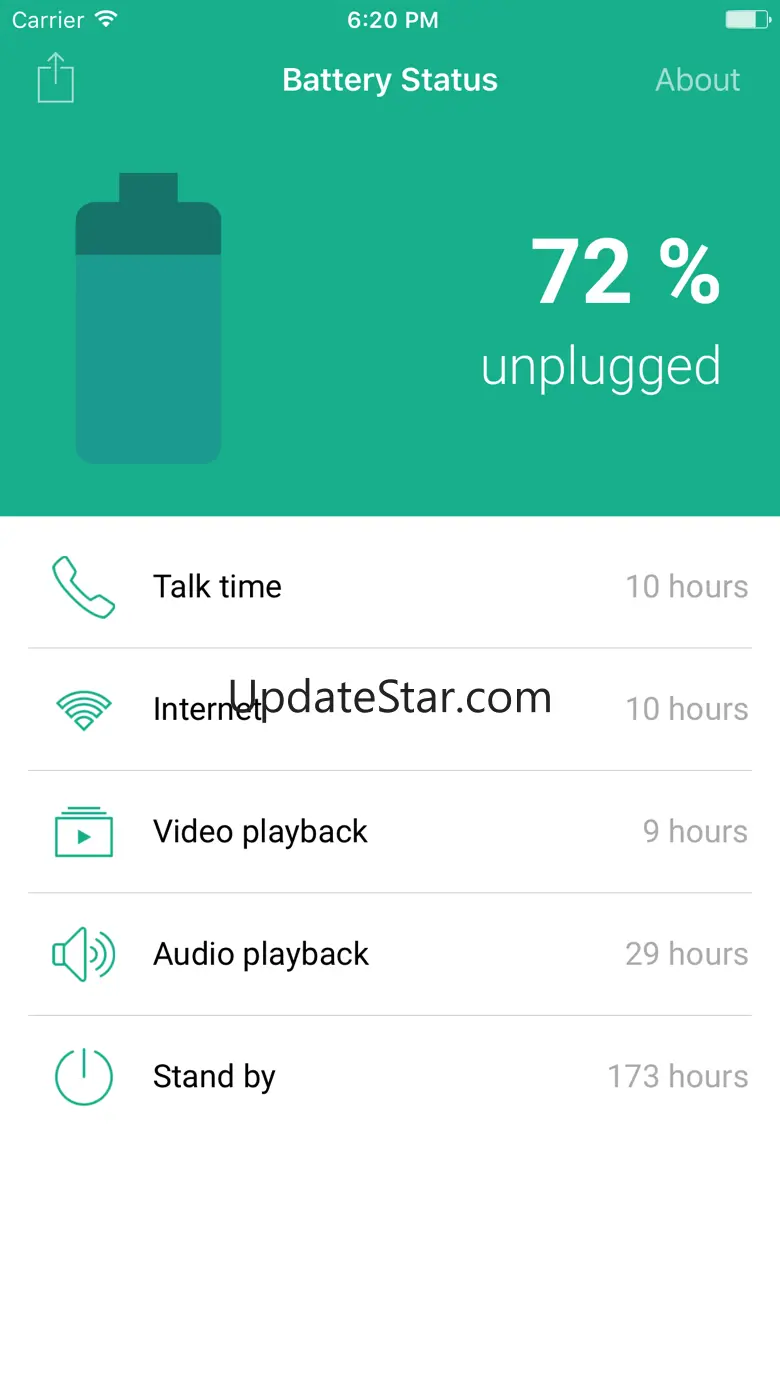 My BatteryStatus 2.0.6