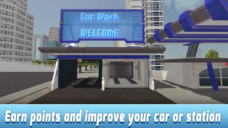 Super Car Wash Service Station 3D 1.0