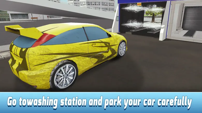 Super Car Wash Service Station 3D 1.0