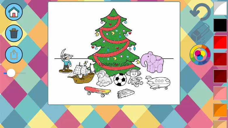 Christmas paint coloring book 2.1
