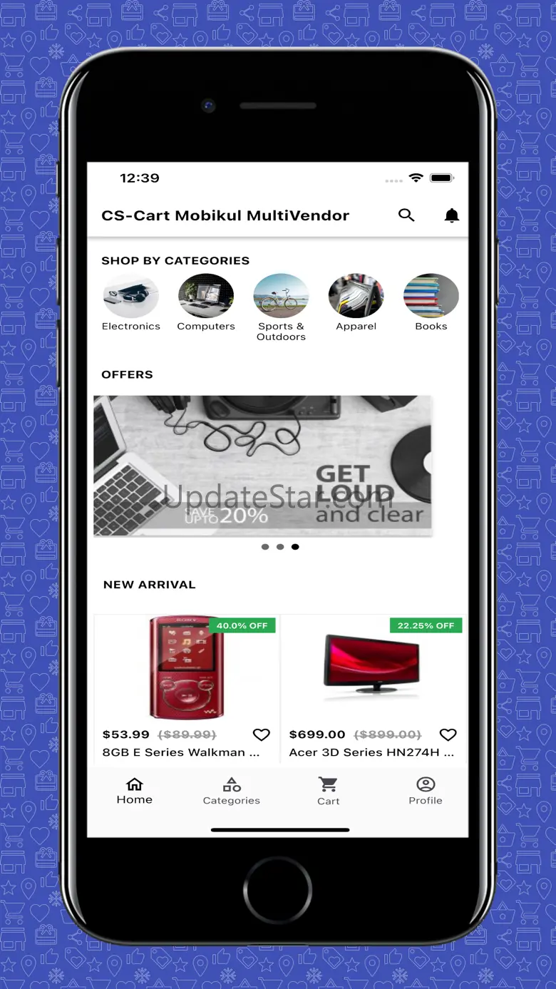 CS-Cart MultiVendor Mobile App 1.35