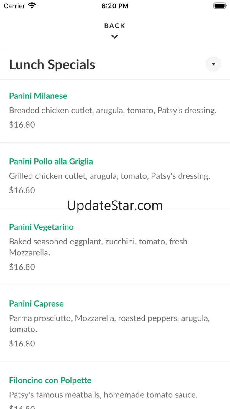 Patsy's Pizzeria 3.9.2