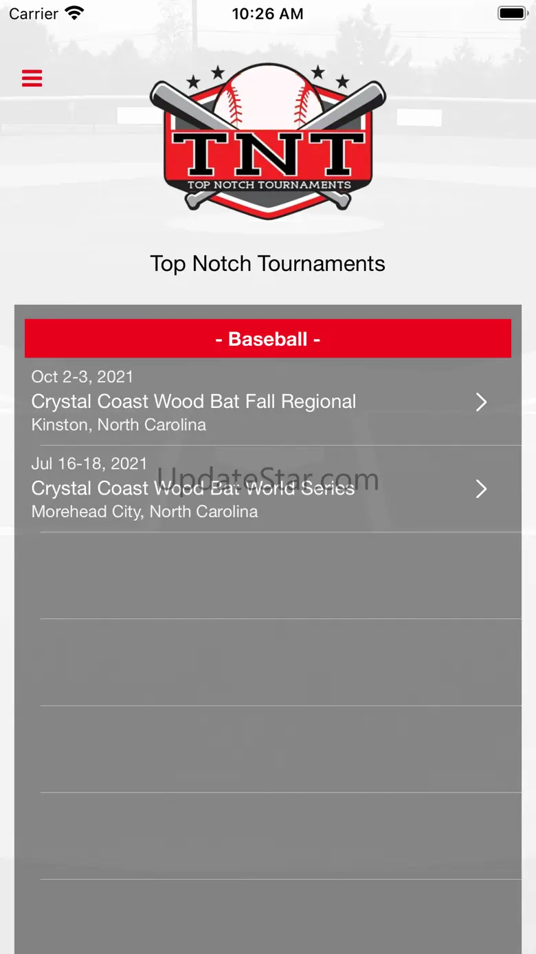 Top Notch Tournaments 5.10.2