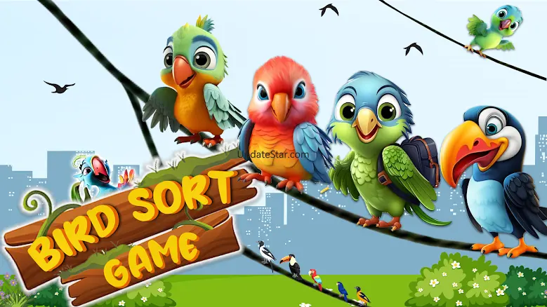 Bird Sort Puzzle Offline Games 3.8