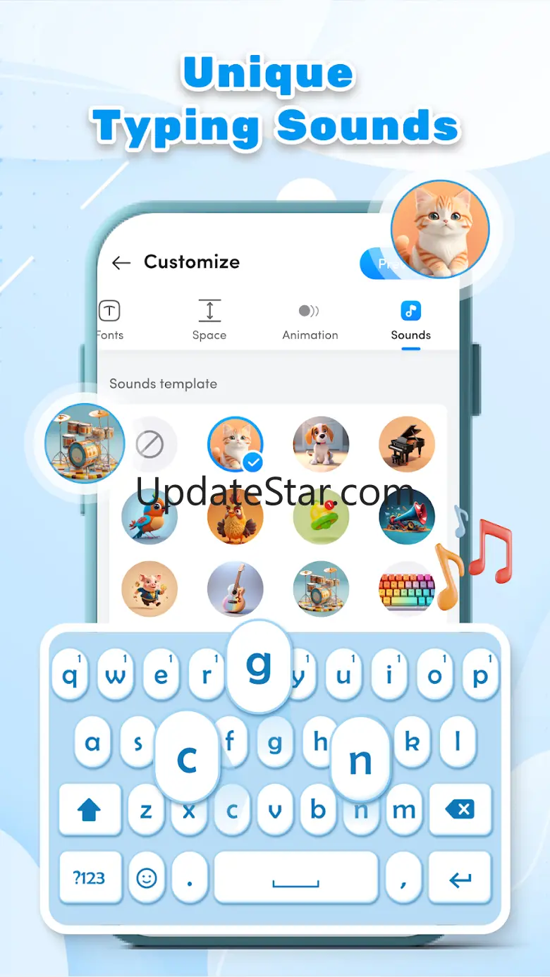 KeyStyle: Keyboard Theme, Font 1.1.4