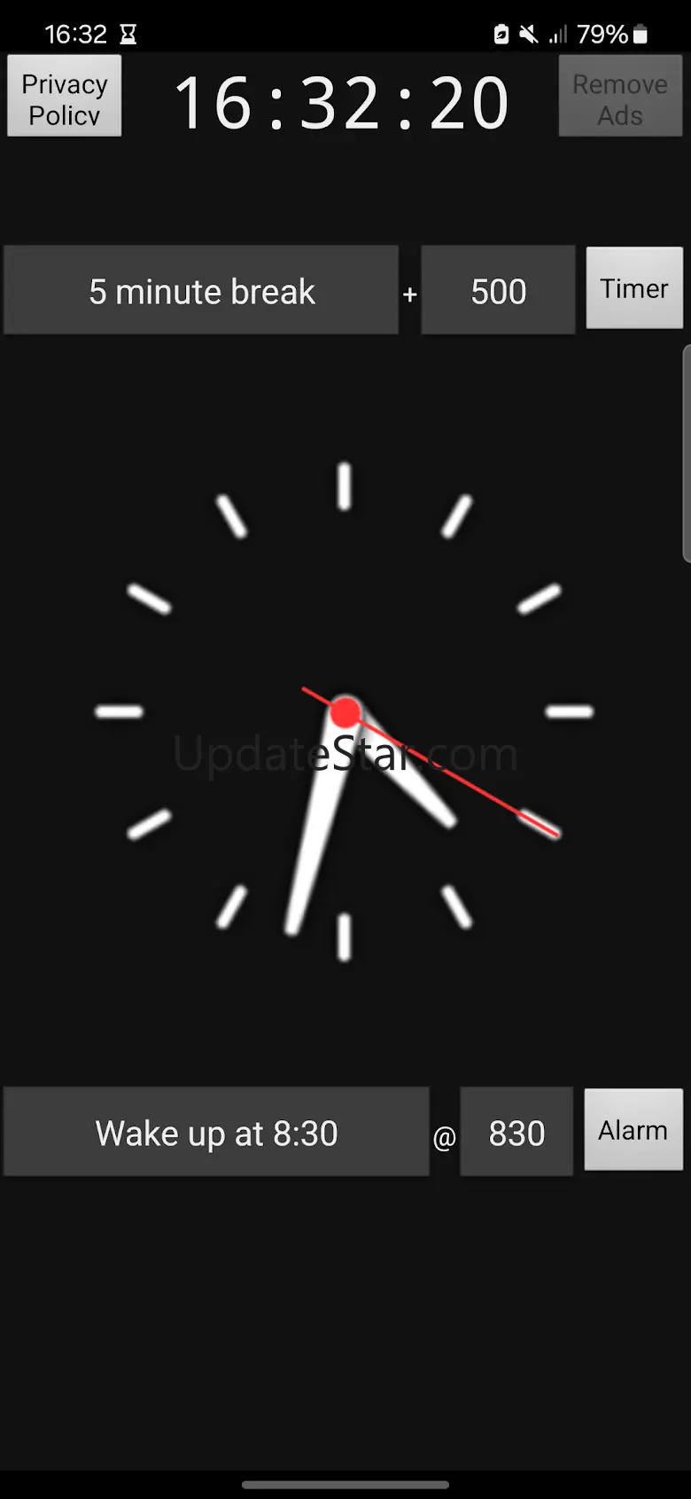Analog Clock Second Widget 20250310