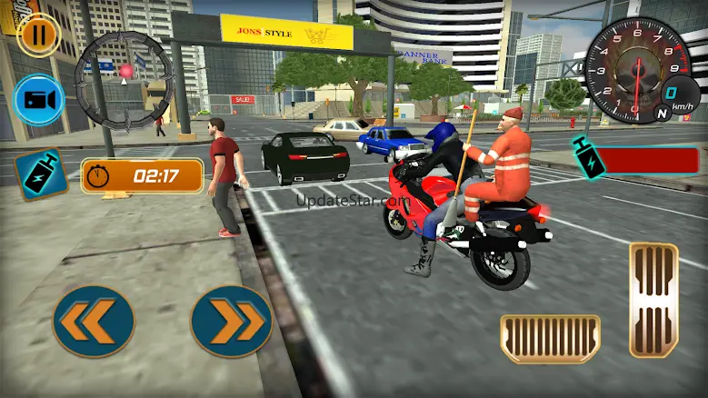 Superhero Moto Bike Taxi Games