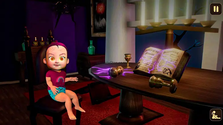 Baby in Pink Horror House Game 1