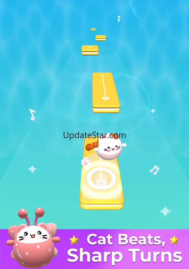 EDM Cat - Dancing Tiles Hop