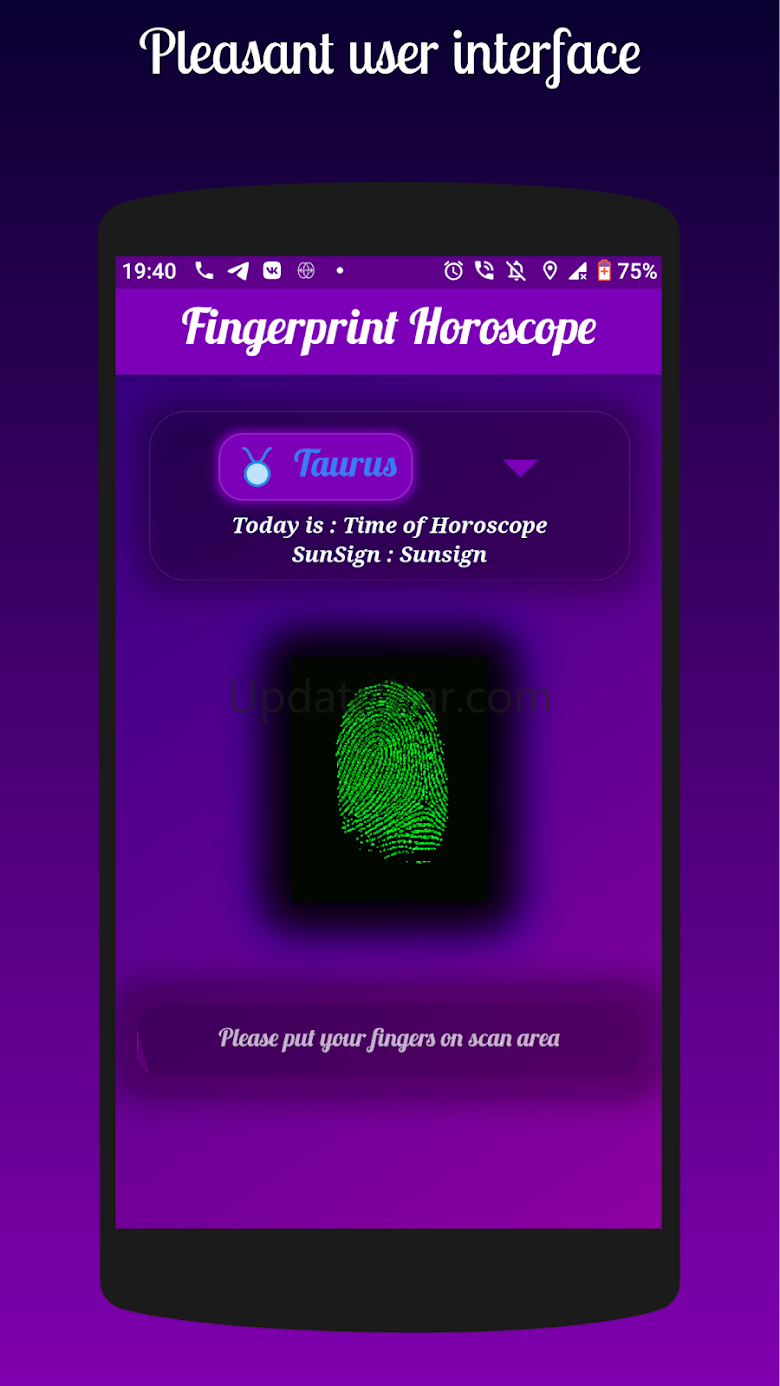 Fingerprint Real Horoscope 1.0.8