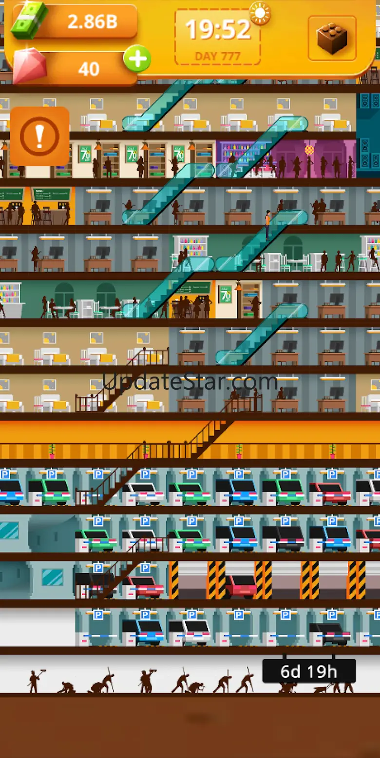 Idle Tower Simulation