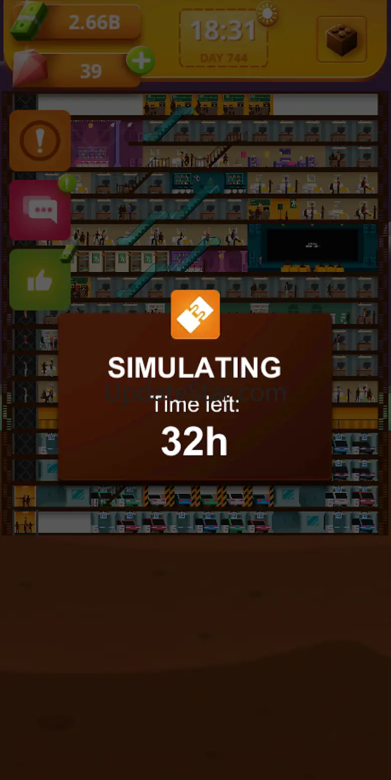 Idle Tower Simulation