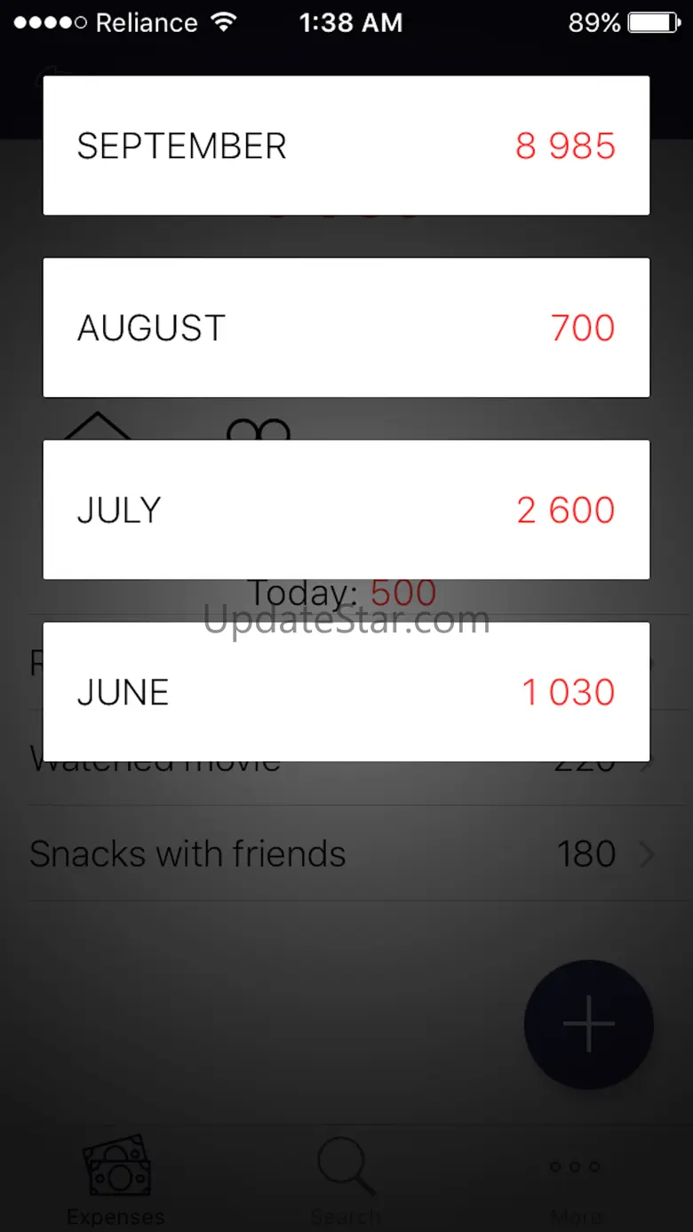 uSpend - Spending Tracker,Free Expense manager app 1.0.2