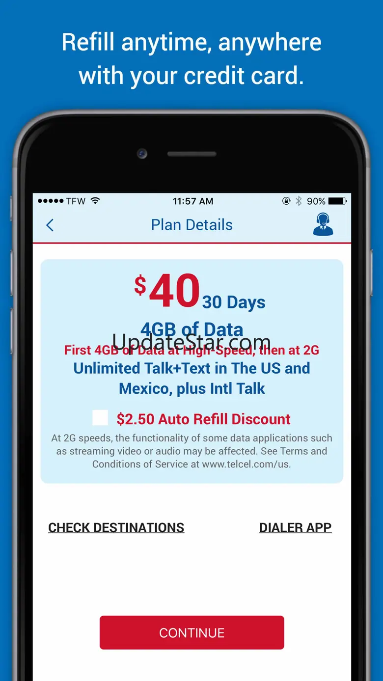 Telcel My Account 1.56