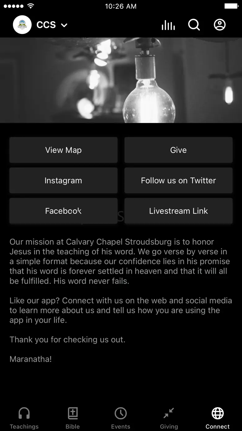 Calvary Chapel Stroudsburg 6.10.3