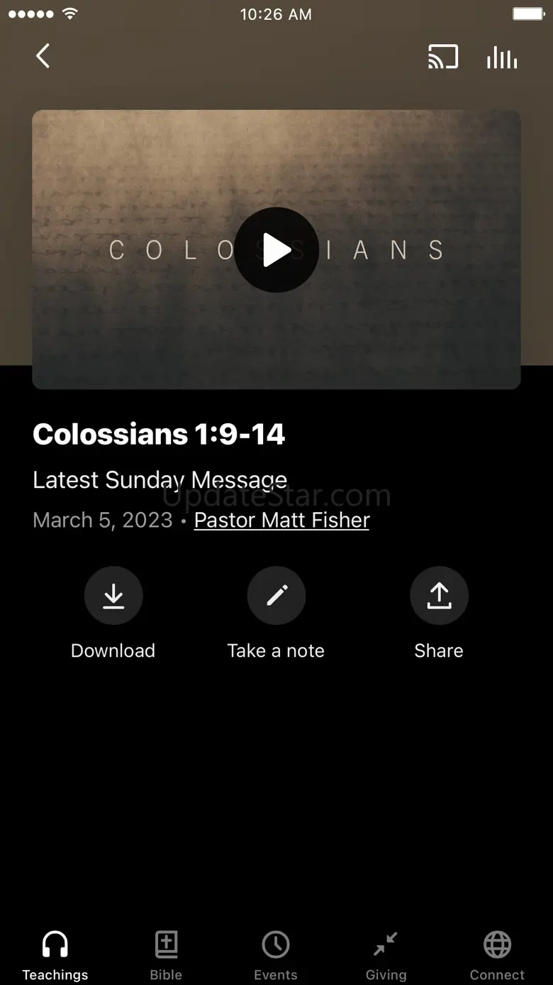 Calvary Chapel Stroudsburg 6.10.3