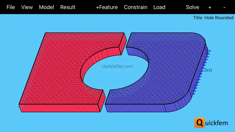 Quickfem - 2D Finite Elements 3.85