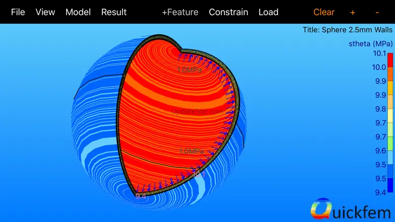 Quickfem - 2D Finite Elements 3.85