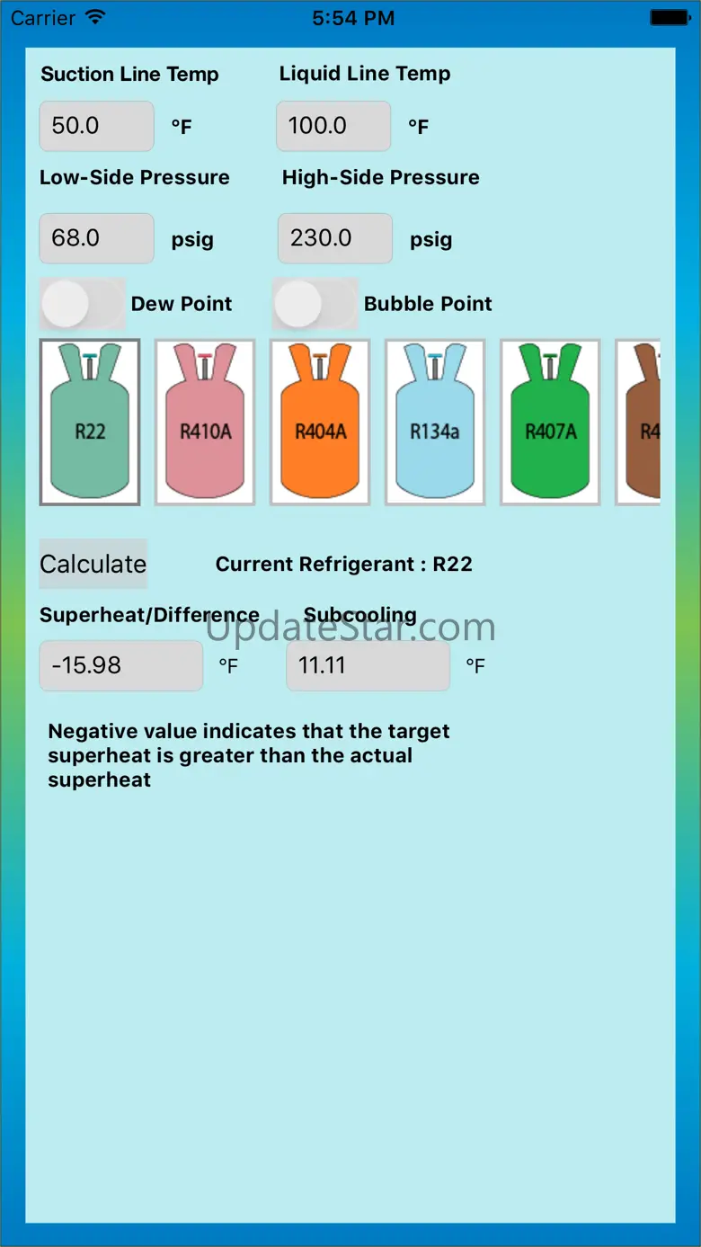 SuperHeatCalc 1.4