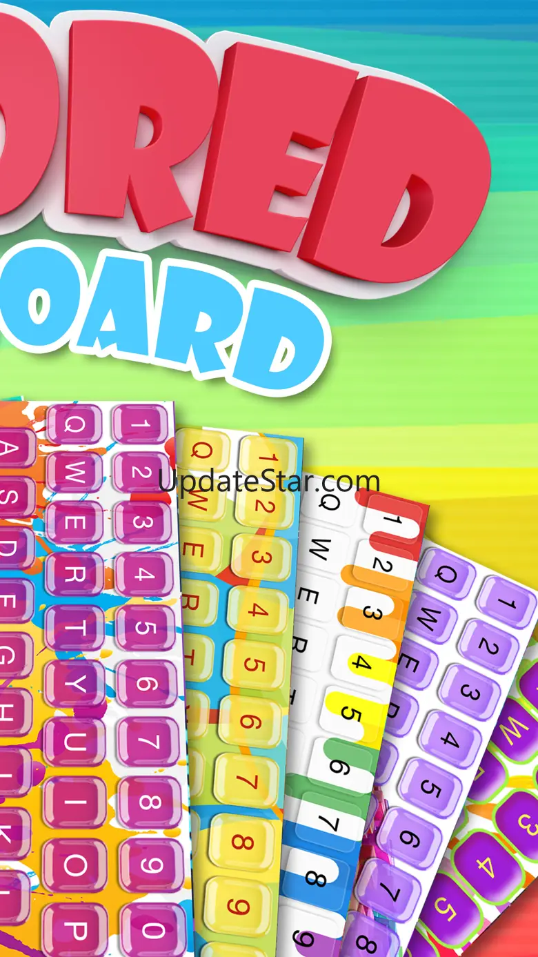 Colored Keyboard Maker – Colorful Backgrounds and New Emojis in Custom Keyboard Theme Free 1.0
