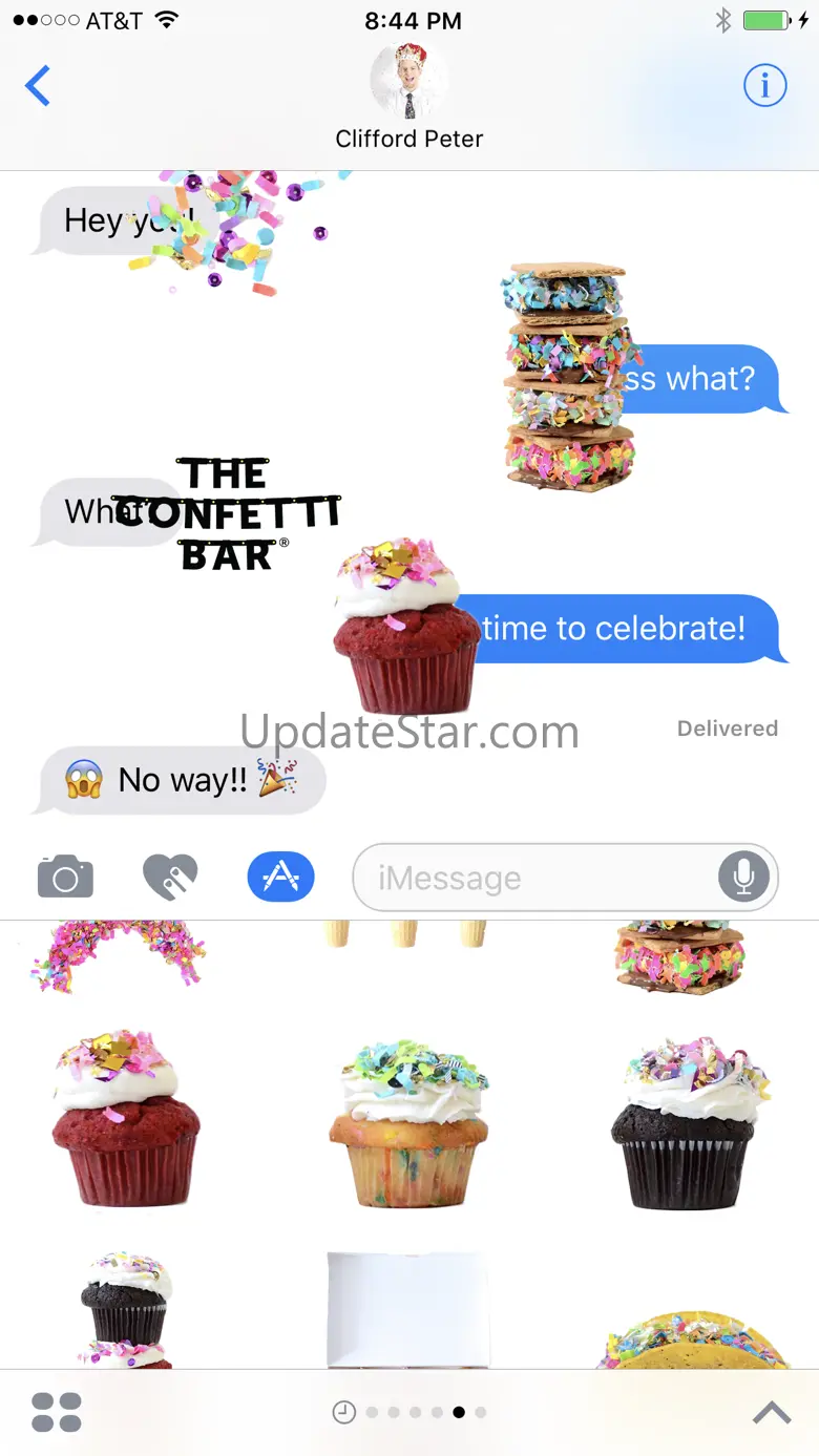 The Confetti Bar Stickers 1.0