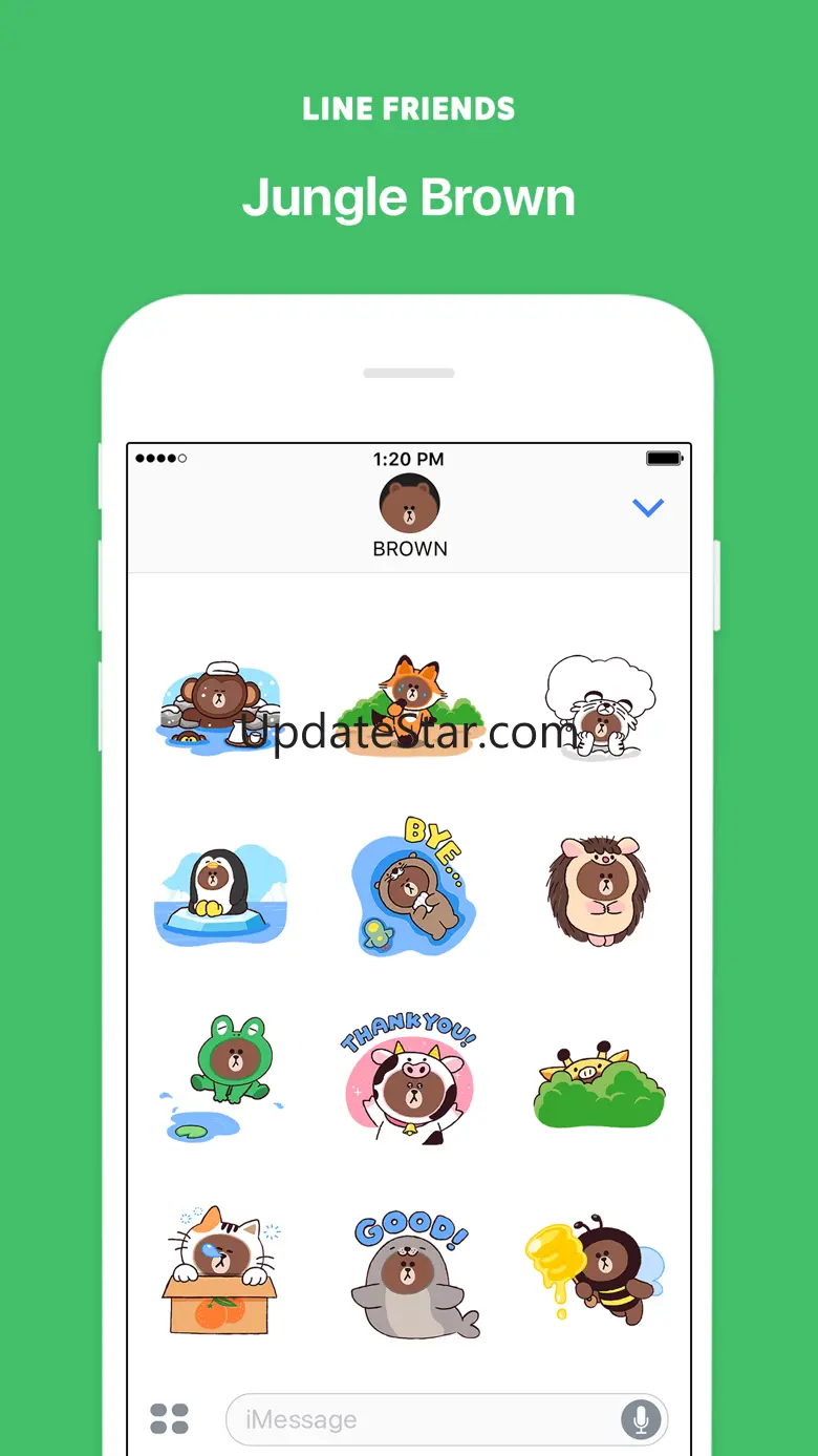 Jungle Brown - LINE FRIENDS 1.0.1