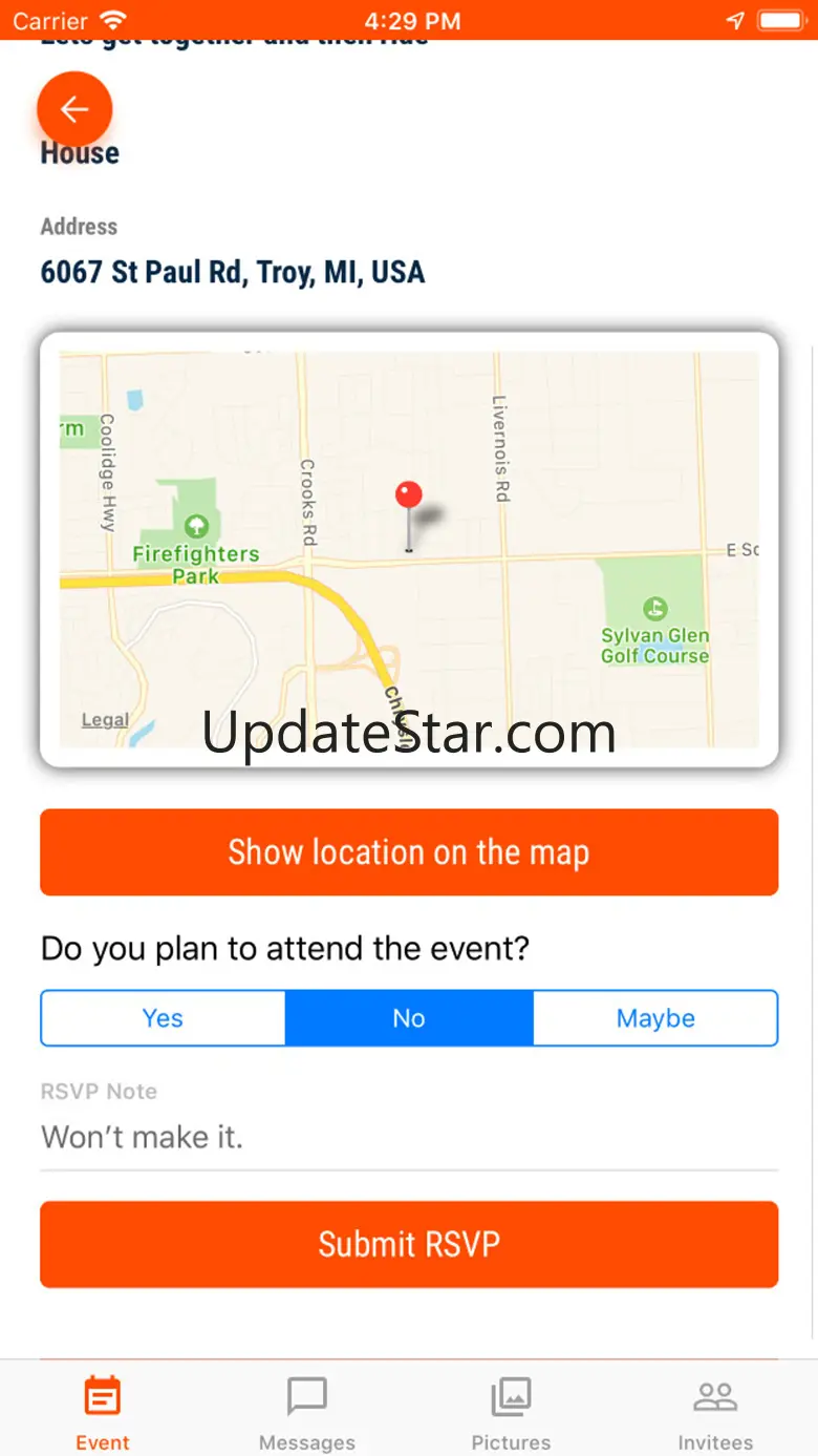 meVite: Mobile Invitations 1.5