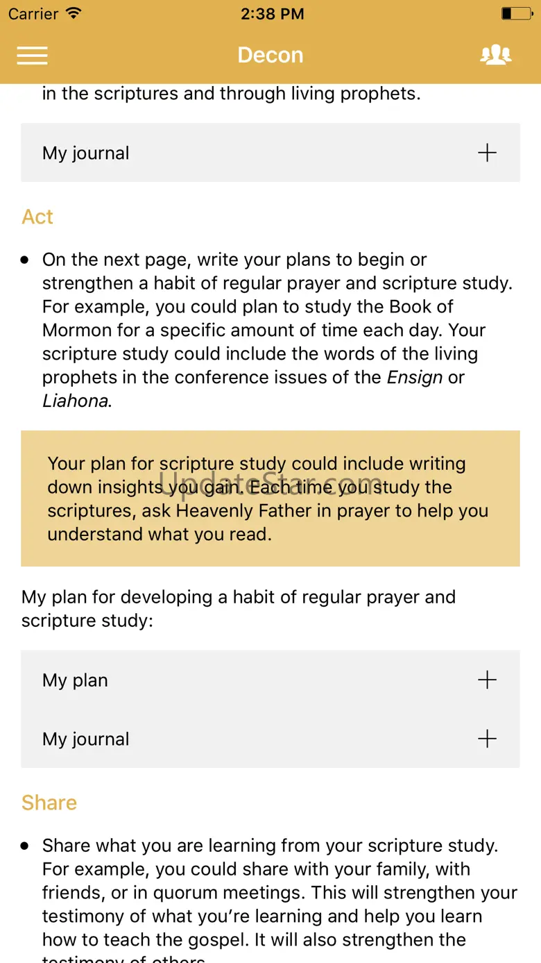 My Duty to God 1.3.9