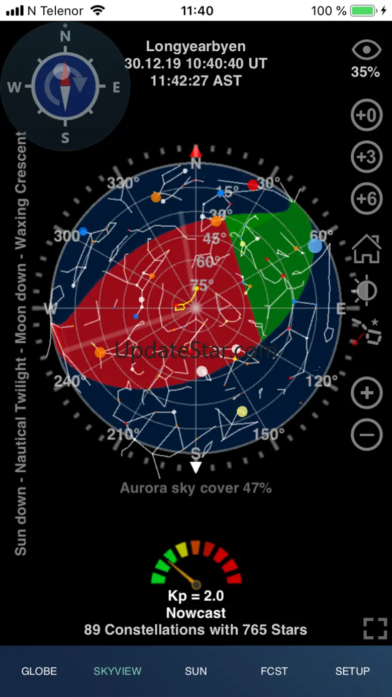 Aurora Forecast 3D 8.9