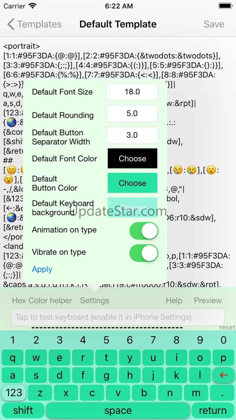 Personal Keyboard Lite 1.6.2