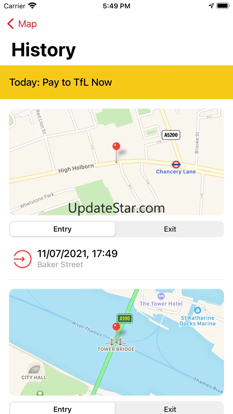 Congestion Zone App 1.6.0