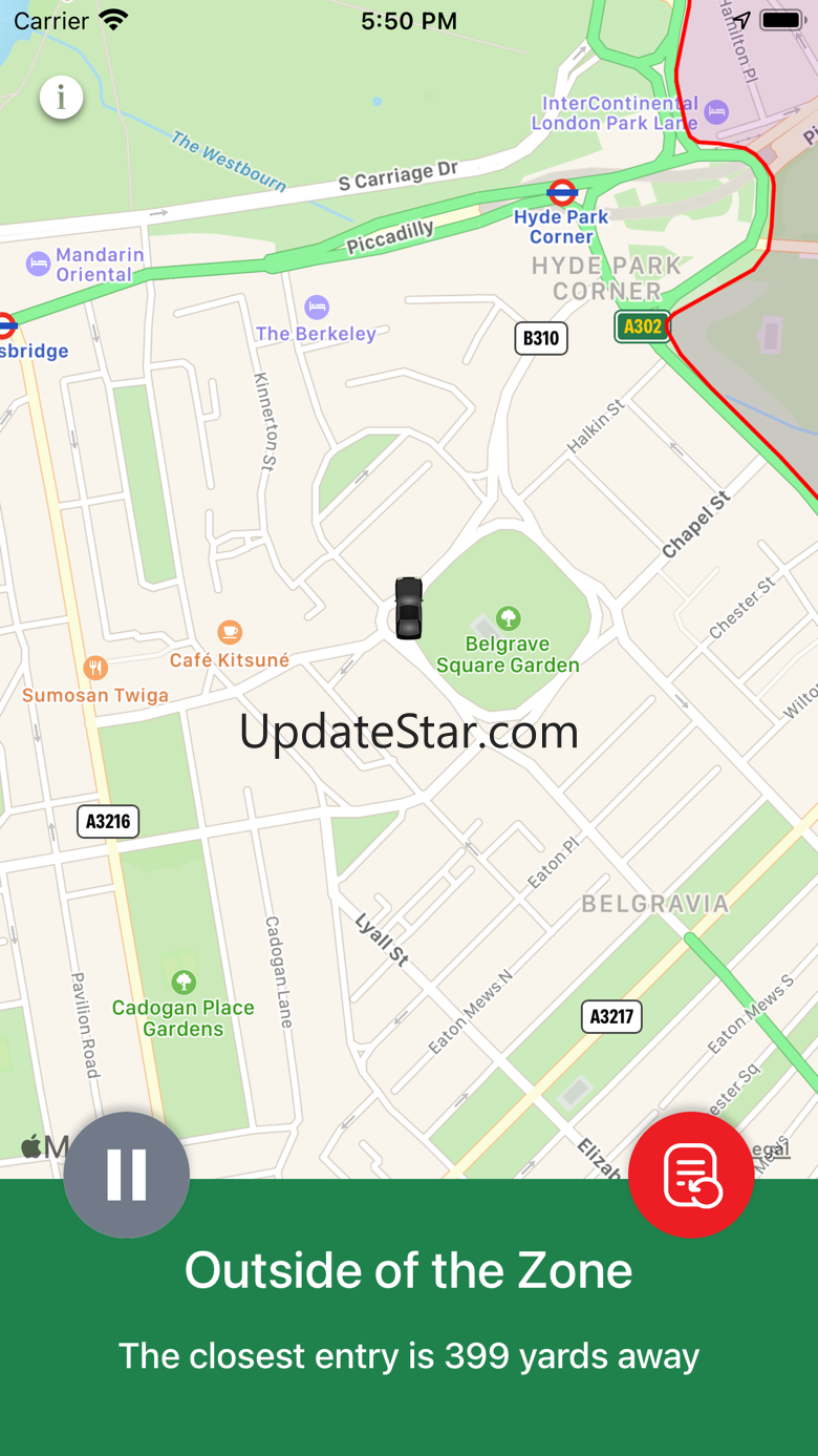 Congestion Zone App 1.6.0