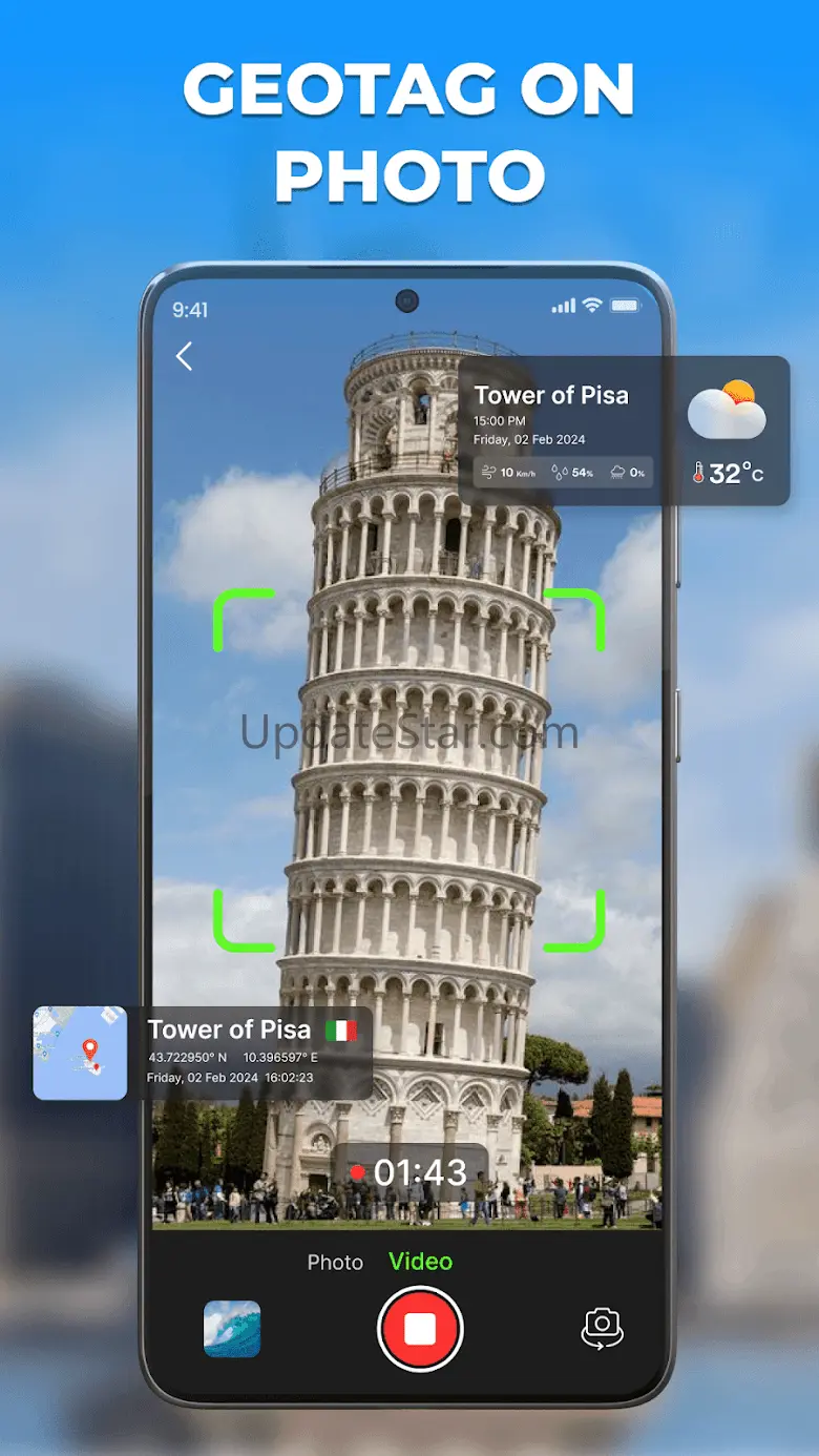GPS maps timestamp camera app 1.2.0