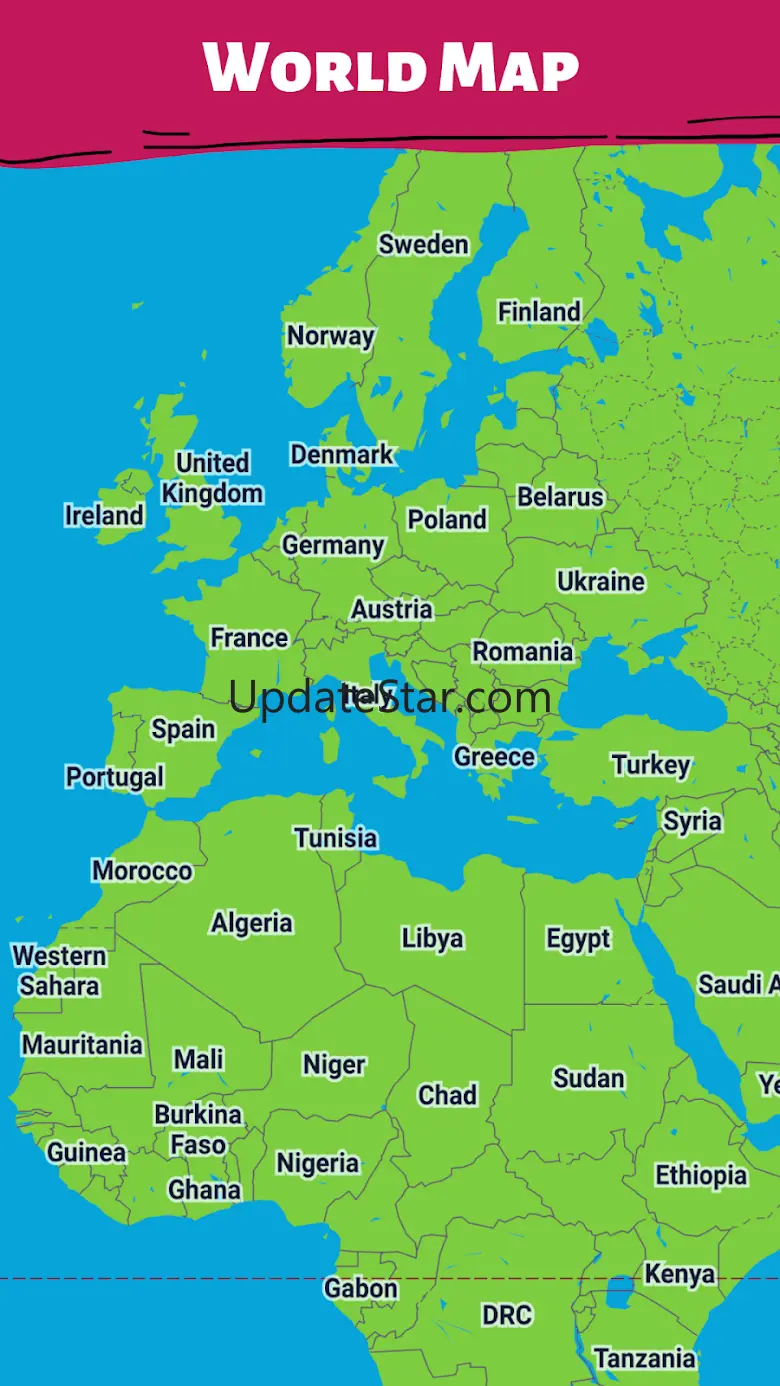All Countries - World Map v2.0.2.1