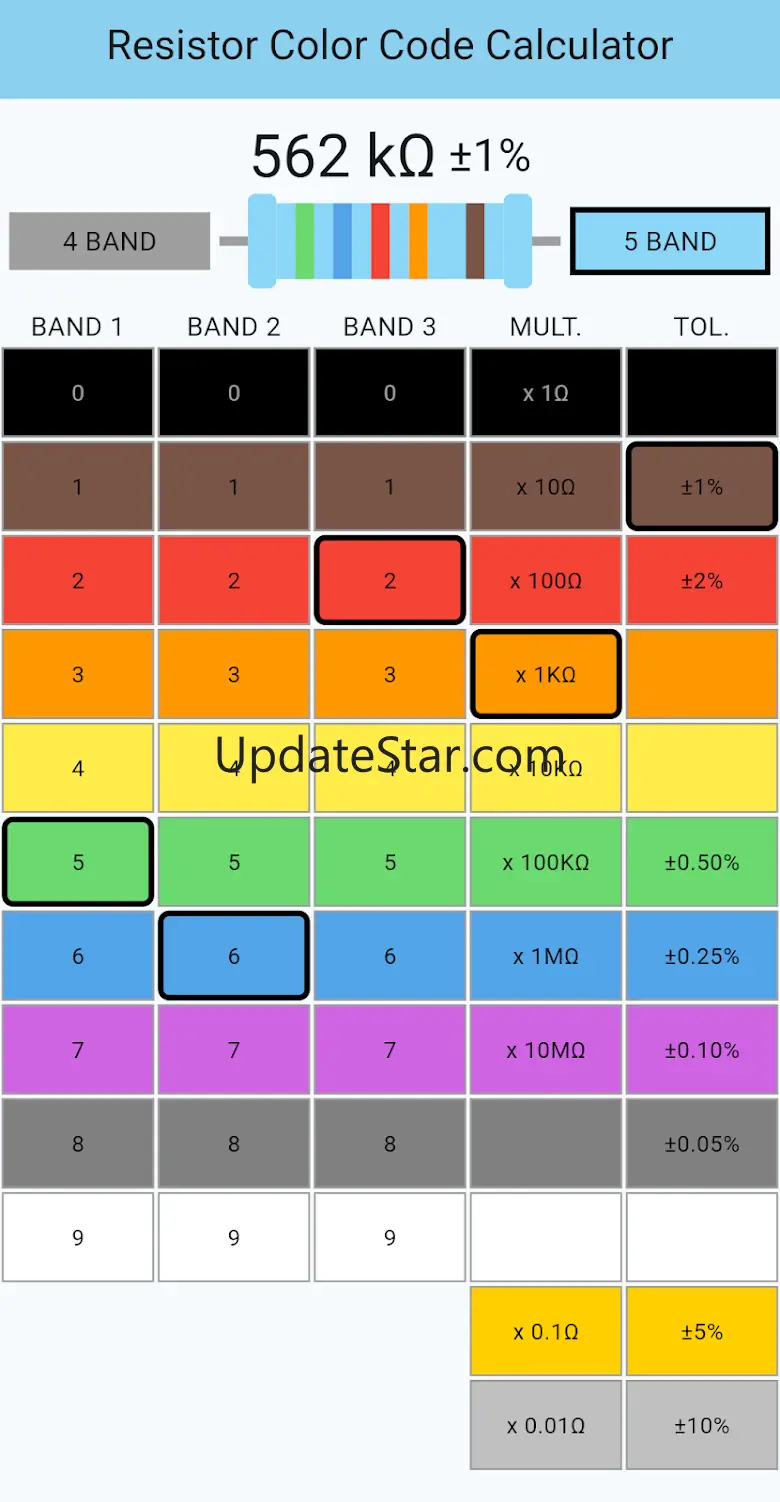 Resistor Code Calculator 3.0.3